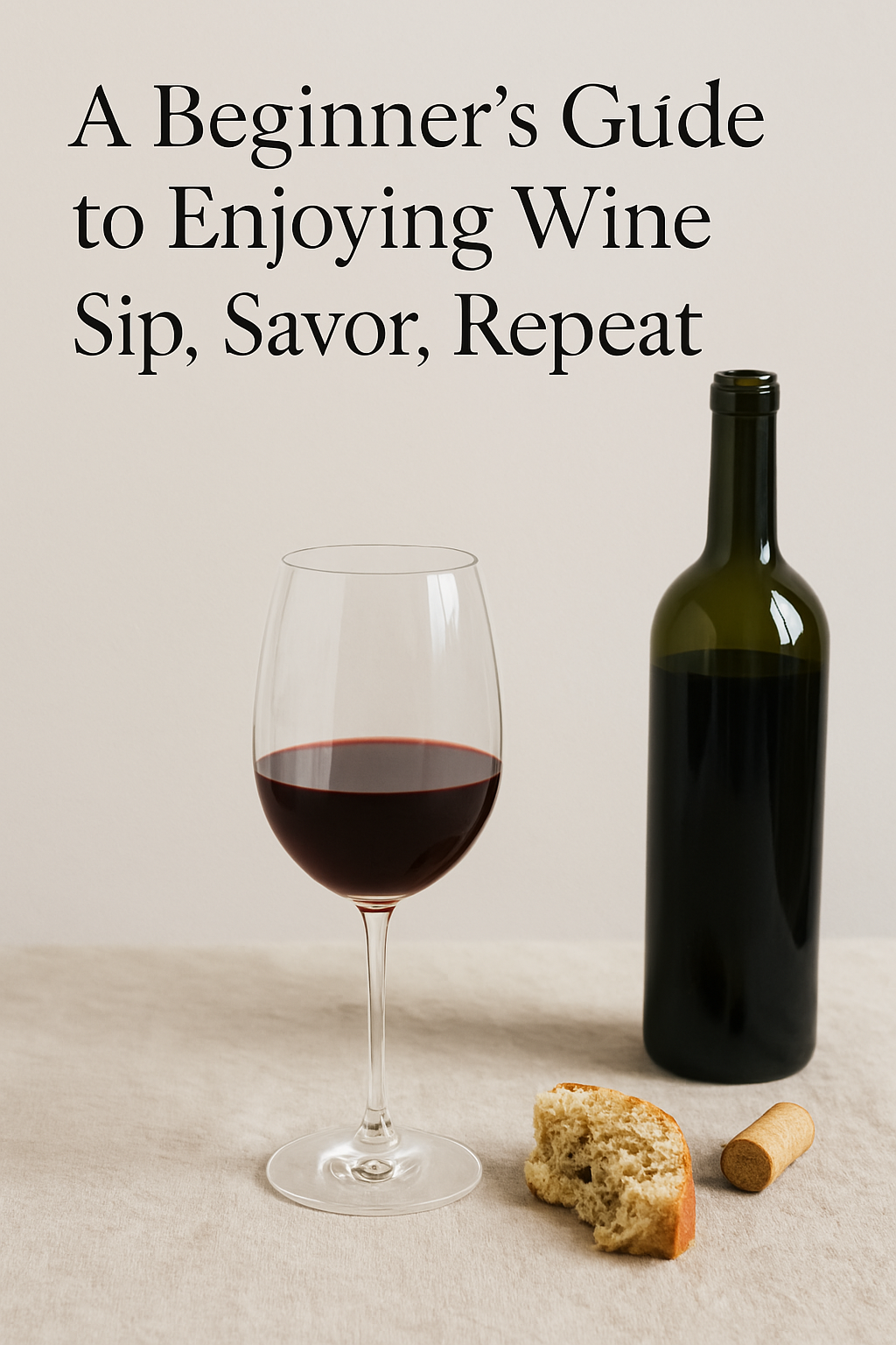 A Beginner’s Guide to Enjoying Wine: Sip, Savor, Repeat