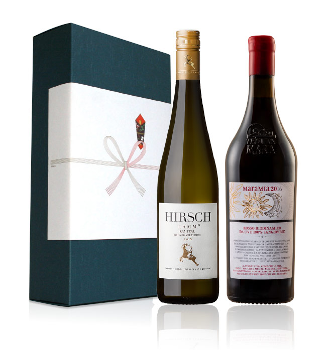 Gift Set F: Gruener Veltliner Lamm + Maramia Rubicone Sangiovese