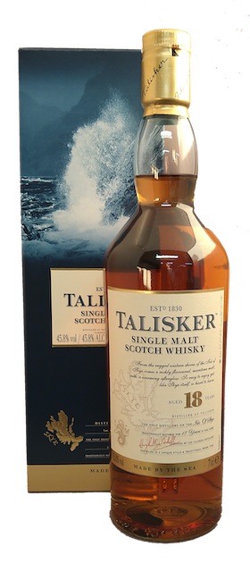 Talisker 18 years old official bottle - 45.8%